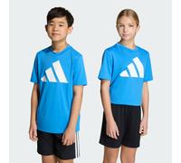 T-shirt TRAIN ESSENTIALS BIG LOGO T-SHIRT Ray Blue / White 7-8A