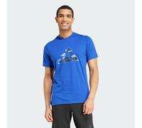 T-shirt Train Essentials Camo Graphic Logo Semi Lucid Blue S