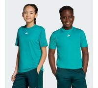 T-shirt Train Essentials Logo Regular Fit Junior Pure Teal / White 5-6A