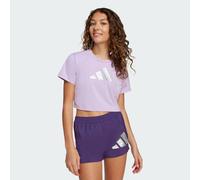 T-shirt Training Essentials Glam Print Powder Plum / Silver Metallic 14-15A