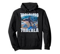 T-shirt Tralalero Tralala Shark Meme Italian Brainrot Felpa con Cappuccio