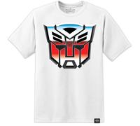 T-Shirt Trasformers Autobots Da Uomo Decepticons Optimus Prime Megatron Retro G1