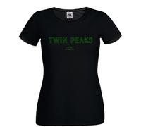 T-SHIRT Twin Peaks David Lynch Directed by uomo o donna regista nera cotone