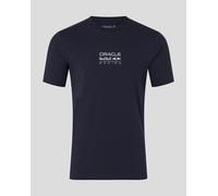 T-Shirt Ufficiale Oracle Red Bull Racing Ford 2026 Con Logo RBR Bulls Nero