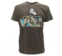 T-Shirt ufficiale Star Wars Disney maglia stampata originale uomo ragazzo 0976