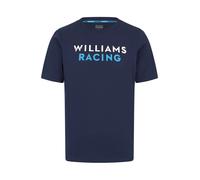 T-Shirt Ufficiale Williams Racing F1 Con Logo PUMA Blu Navy Uomo 2024