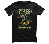 T-Shirt Ufficialmente Licenziata Di Beavis E Butt-Head - Non Bogartare Il Sole