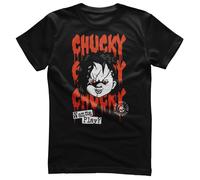 T-Shirt Ufficialmente Licenziata Di Chucky - Non Voltarti Indietro
