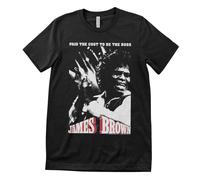 T-Shirt Ufficialmente Licenziata Di James Brown - Cost To Be The Boss