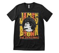 T-Shirt Ufficialmente Licenziata Di James Brown - Mr Dynamite