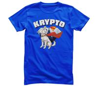 T-Shirt Ufficialmente Licenziata Di Superman - Krypto Il Supercane Per Uomo