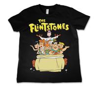 T-Shirt Ufficialmente Licenziata I Flintstones Bambini Età 3-12 Anni