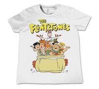 T-Shirt Ufficialmente Licenziata I Flintstones Bambini Età 3-12 Anni
