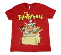 T-Shirt Ufficialmente Licenziata I Flintstones Bambini Età 3-12 Anni