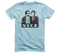 T-Shirt Ufficialmente Licenziata Miami Vice - Crockett E Tubbs