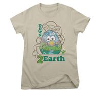 T-Shirt Ufficialmente Licenziata Mr Potato Head - Down 2 Earth Per Donne