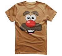 T-Shirt Ufficialmente Licenziata Mr Potato Head - Face-Up Per Uomo