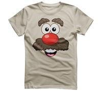T-Shirt Ufficialmente Licenziata Mr Potato Head - Face-Up Per Uomo