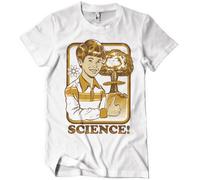 T-Shirt Ufficialmente Licenziata Steven Rhodes Science Taglie S-XXL