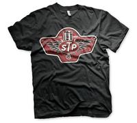 T-Shirt Ufficialmente Licenziata STP - Emblema Del Pistone Da Uomo