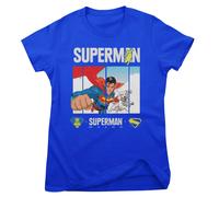 T-Shirt Ufficialmente Licenziata Superman - Look Up Donna