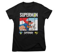 T-Shirt Ufficialmente Licenziata Superman - Look Up Donna