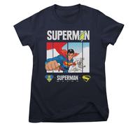 T-Shirt Ufficialmente Licenziata Superman - Look Up Donna