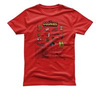 T-Shirt Ufficialmente Licenziata The Goonies - Accessori Mail Order Uomo