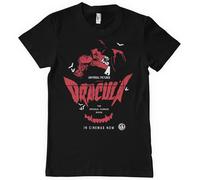 T-Shirt Ufficialmente Licenziata Universal Monsters - Dracula Horrrow Show