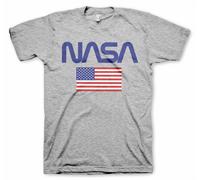 T-Shirt Ufficialmente Licenziato NASA - Old Glory Taglie S-XXL