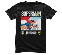 T-Shirt Ufficialmente Licenziato Superman - Look Up Da Uomo
