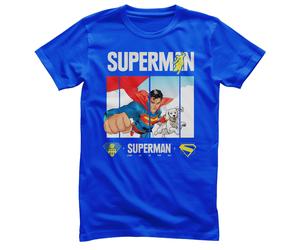 T-Shirt Ufficialmente Licenziato Superman - Look Up Da Uomo