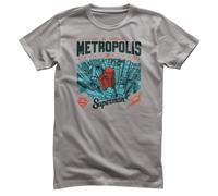T-Shirt Ufficialmente Licenziato Superman - Metropolis - Daily Planet Da Uomo