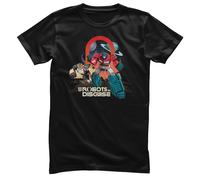 T-Shirt Ufficialmente Licenziato Transformers - Robot Retro In Disguise
