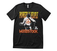 T-Shirt Ufficialmente Licenziato Woodstock - Power To The People Uomo
