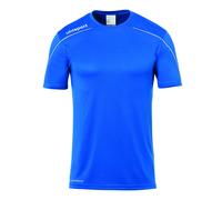 uhlsport Stream 22 - Maglia a Maniche Corte da Uomo, Uomo, Maglietta, 100347712, Navy/Bianco, XXL