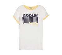 T-shirt Ulla Popken da donna taglie forti motivo scritta oversize girocollo