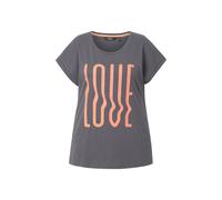 T-shirt Ulla Popken da donna taglie forti oversize LOVE mezza manica 829291