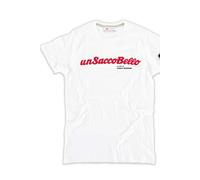 T-shirt Un sacco bello nera bianca film Verdone Brega cotone cinema cult anni 80