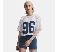 Under Armour Burnout 96 Short Sleeve T-shirt Bianco M Donna