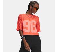 Under Armour Burnout 96 Short Sleeve T-shirt Arancione S Donna