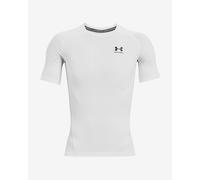 T-shirt Under Armour HeatGear Compression manica corta bianco nero - S