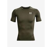 T-shirt Under Armour HeatGear Compression manica corta verde cachi - XL