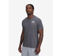 Under Armour UA HeatGear Fitted SS - Castlerock / / Bianco - XL