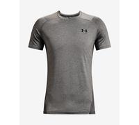 T-shirt Under Armour HeatGear Fitted manica corta grigio - XXL