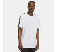 T-shirt Under Armour Icon Heavyweight Taping bianco nero - M