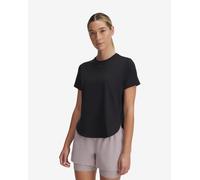 T-shirt Under Armour Launch Elite nero puro donna - S
