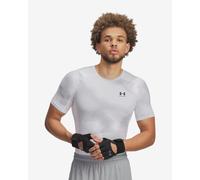 T-shirt Under Armour Printed HeatGear manica corta bianco grigio - XL