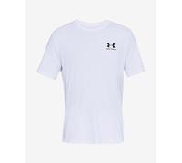 T-shirt Under Armour Sportsyle Left Chest manica corta bianco - L
