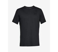 T-shirt Under Armour Sportsyle Left Chest manica corta nero rosso - L